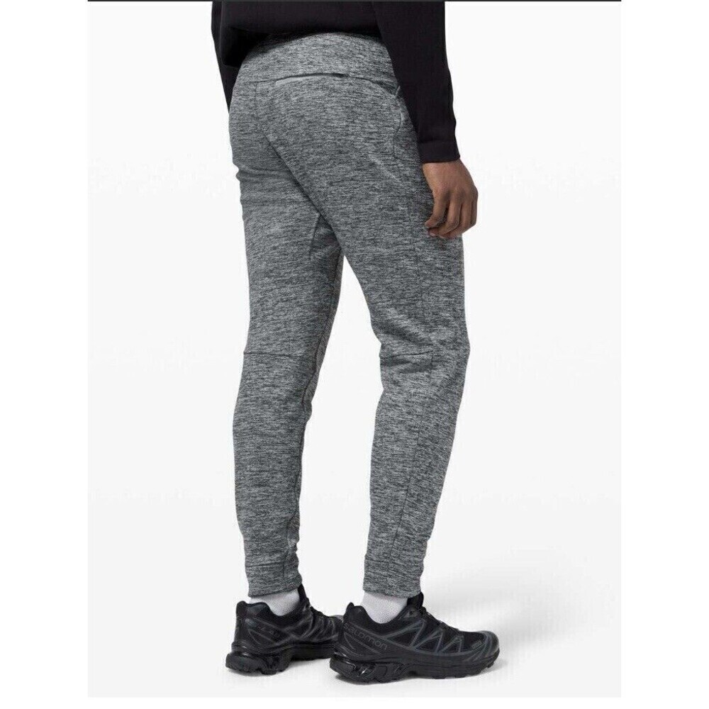 Lululemon Men’s  Welterweight Jogger 29" Fleece Sweatpants Sz S  Heathered Gray